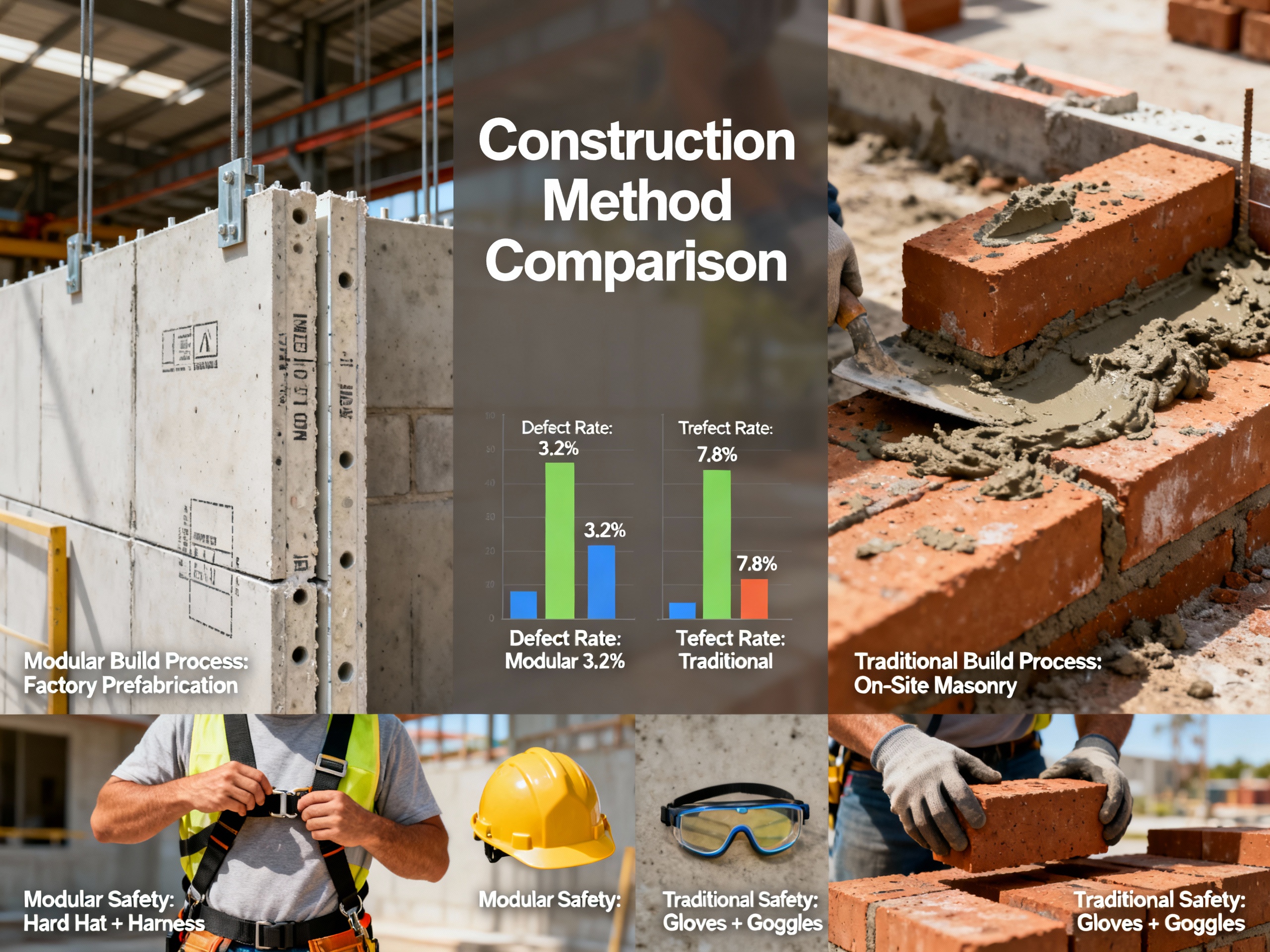 A Comparação De Segurança E Qualidade Entre Construção Modular E Tradicional