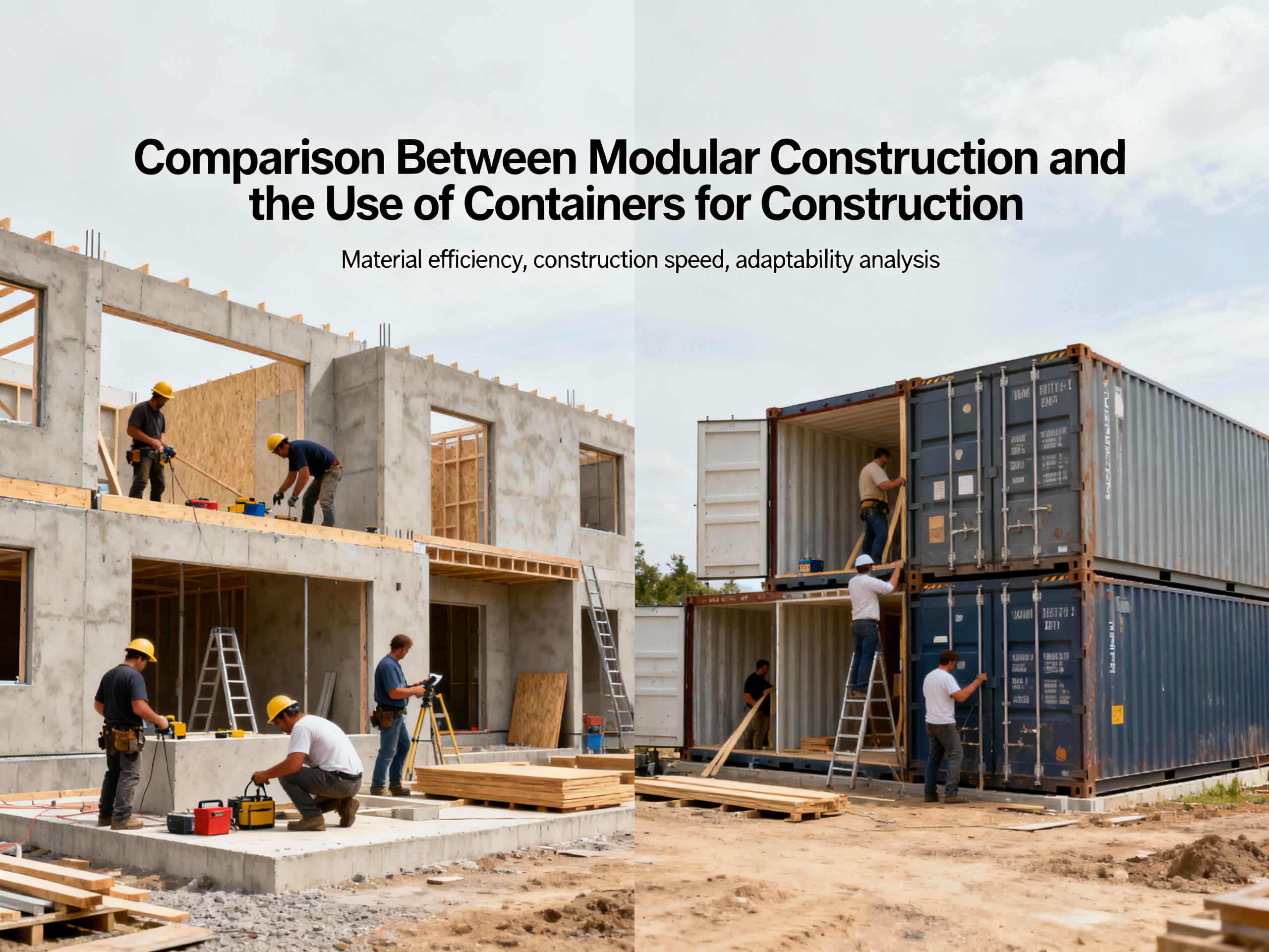 Comparativo Entre A Construção Modular E O Uso De Contêineres Para Construção